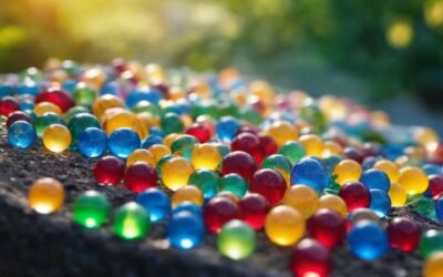 Les billes qui gonflent dans l&rsquo;eau une innovation ludique pour votre jardin